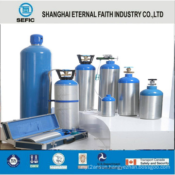 Small Portable Medical Oxygen Aluminum Gas Cylinder (MT-2/4-2.0)